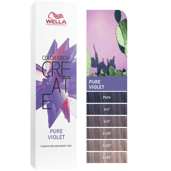 Wella Color Fresh Create Pure Violet Hajfesték 60ml főképe